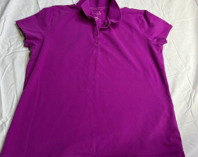 Women’s Collared Tee Top, St John’s Bay Casual Wear, Sportswear