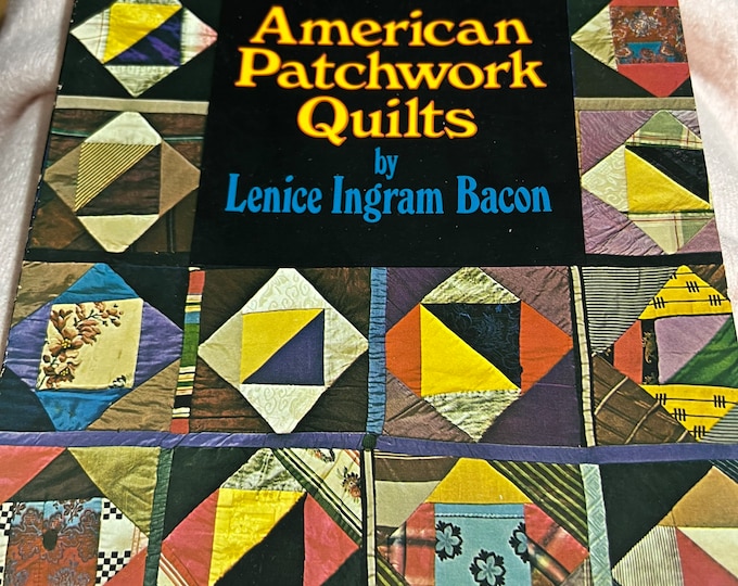 American Patchwork Quilts History Book, Colorful Illustrations