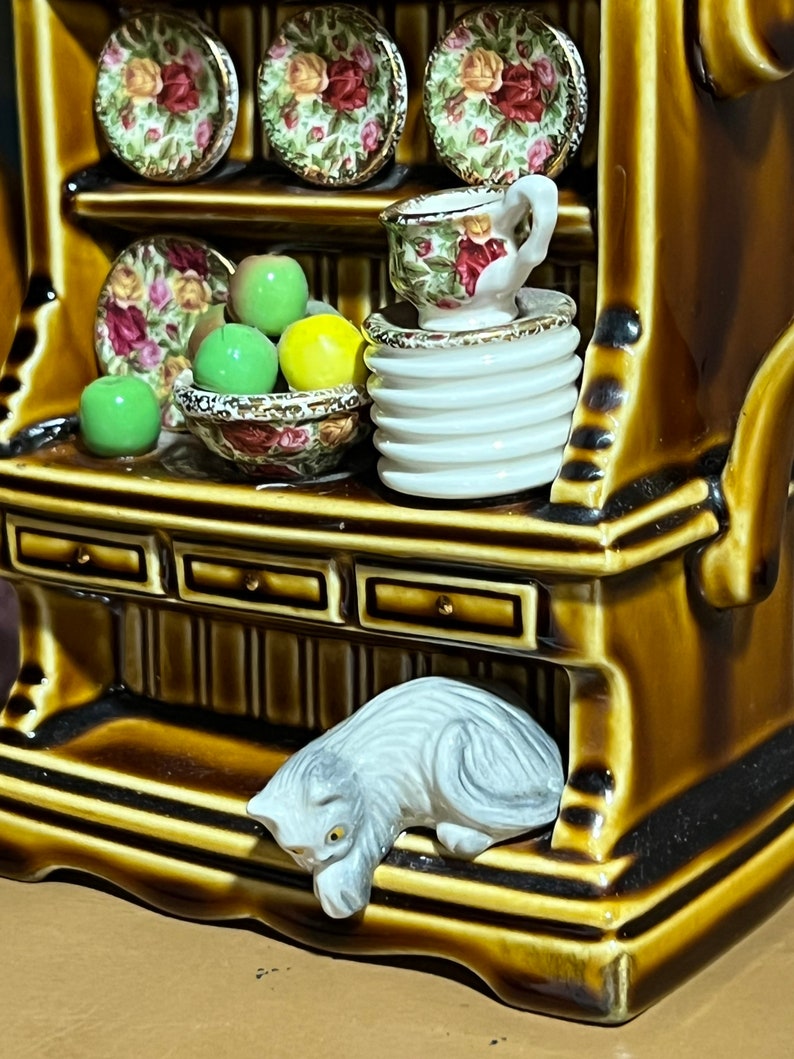 Royal Doulton Old Country Roses Teapot Figurine Vintage Etsy