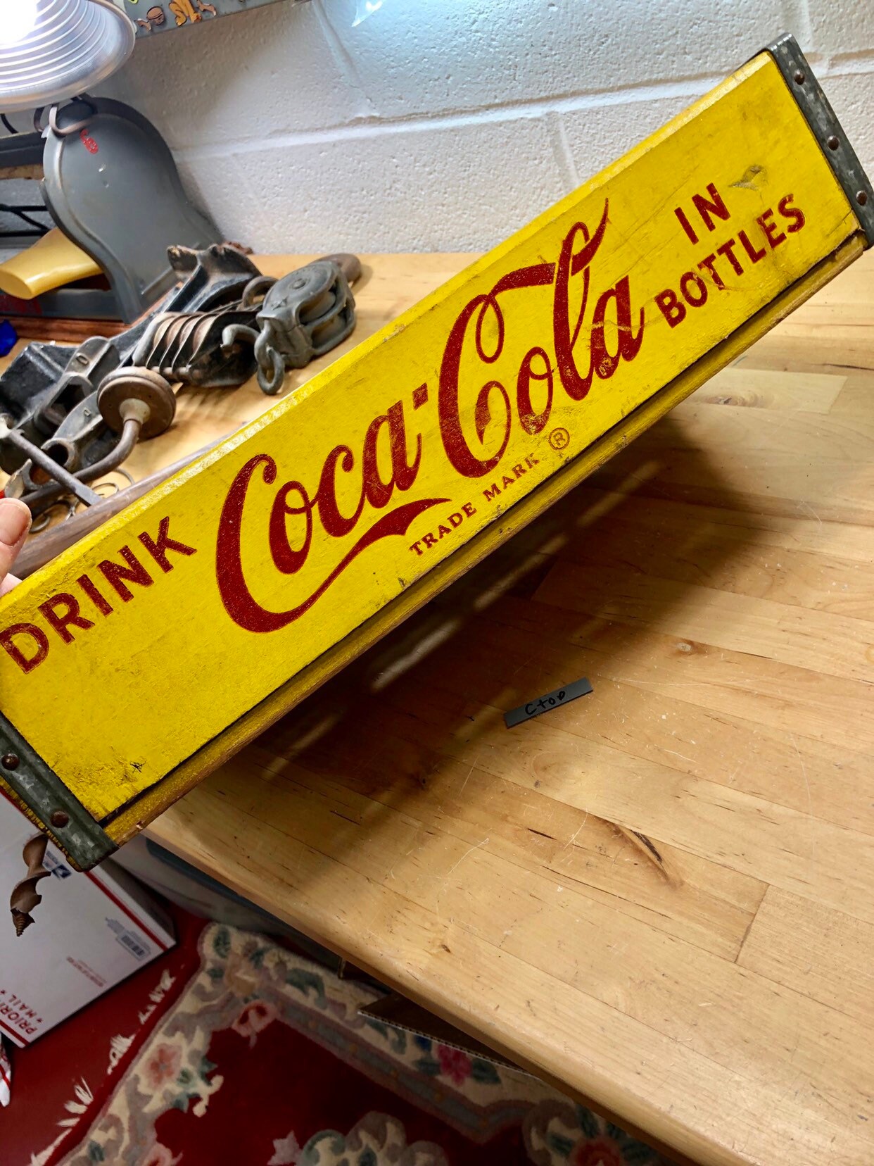 Crates bottle wooden coke Coca Cola