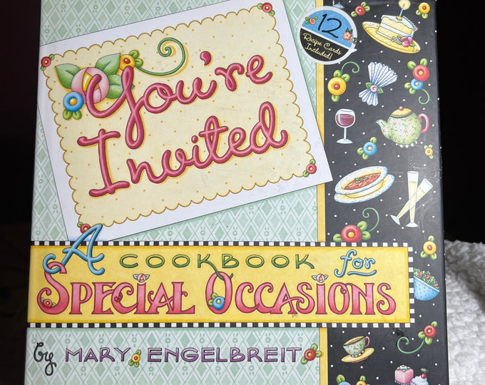 Book You're Invited A Cookbook for Special Occasions, Mary Engelbreit Artwork