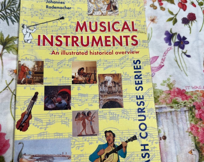 Musical Instruments Book, An Illustrated Historical Overview Paperback, Barron’s Reference Guide