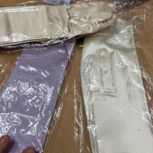 Formal Gloves Lot, Long Evening Opera Mid Century Wedding Party