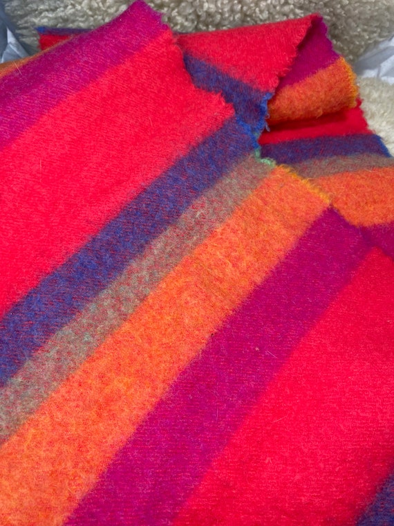 Unisex Colorful Scarf, Merino wool scarf, Irish w… - image 6