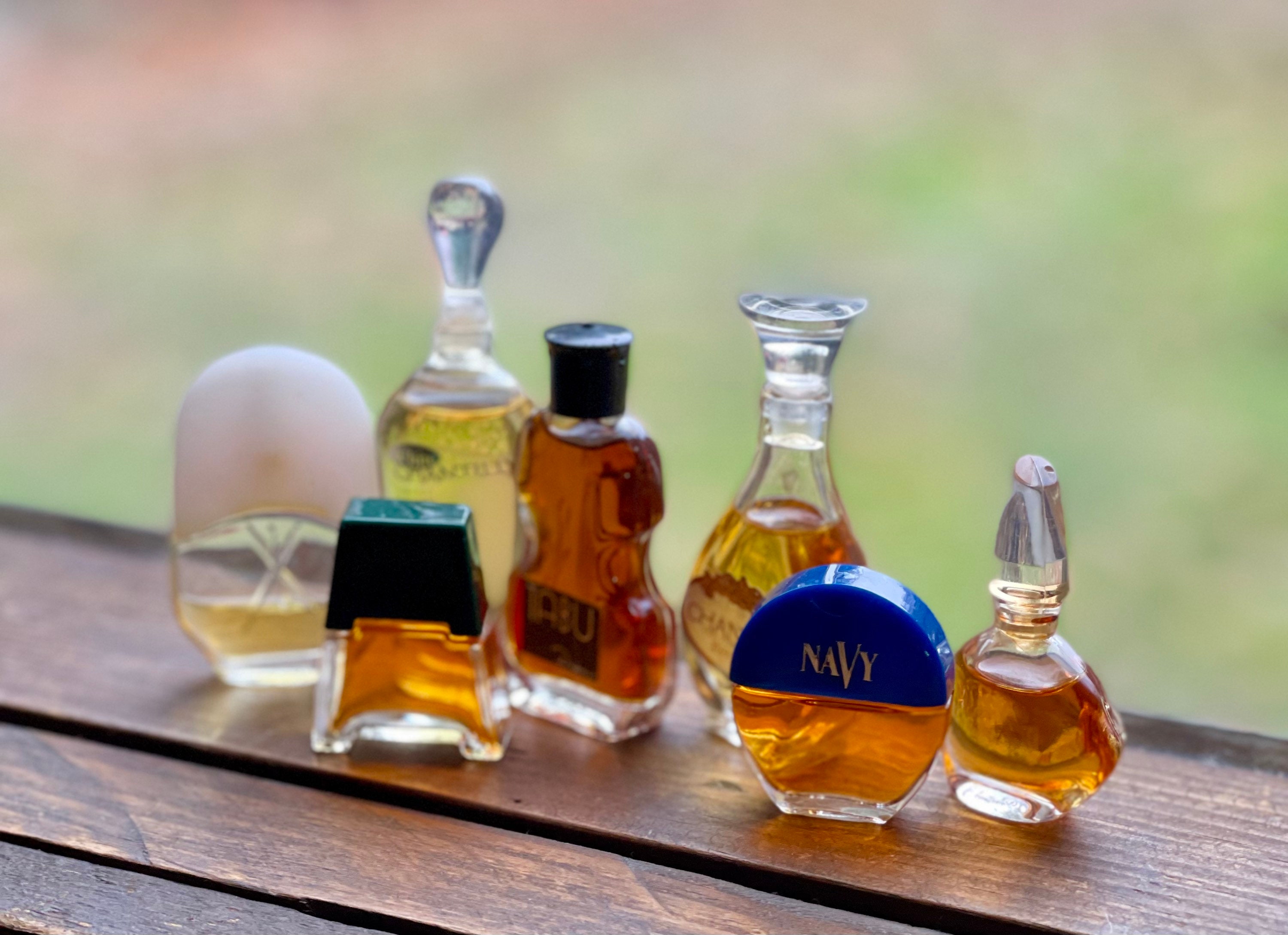20)vintage Miniature Perfume Bottles Asst Sizes /
