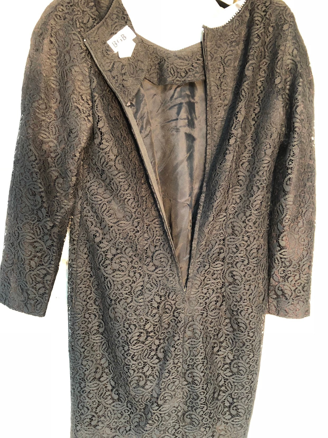 Black Lace Vintage Dress Little Black Dress Funeral attire Etsy