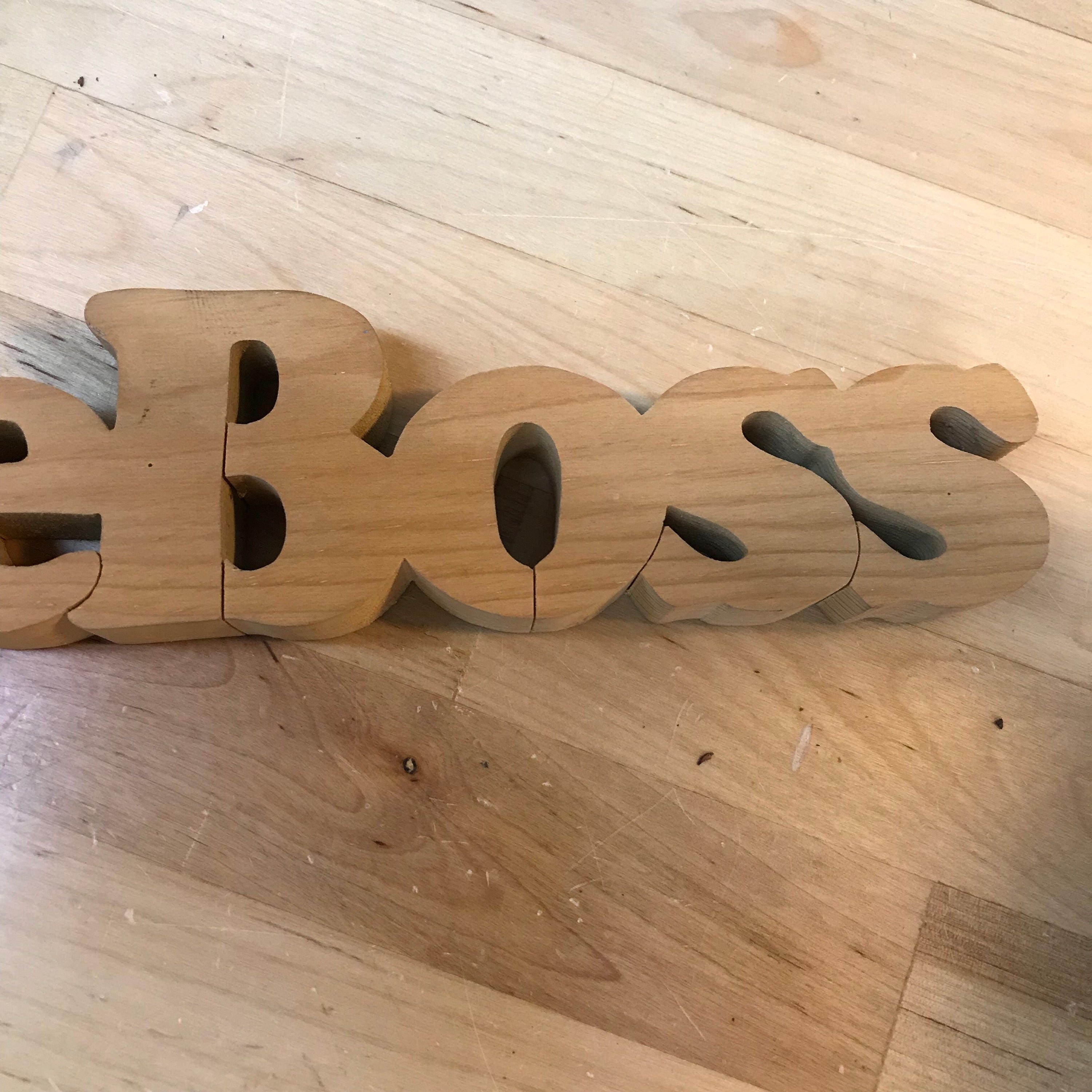 The Boss / gift for boss / office decoration
