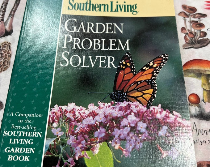 Southern Living Garden Problem Solver, Vintage Gardener Book