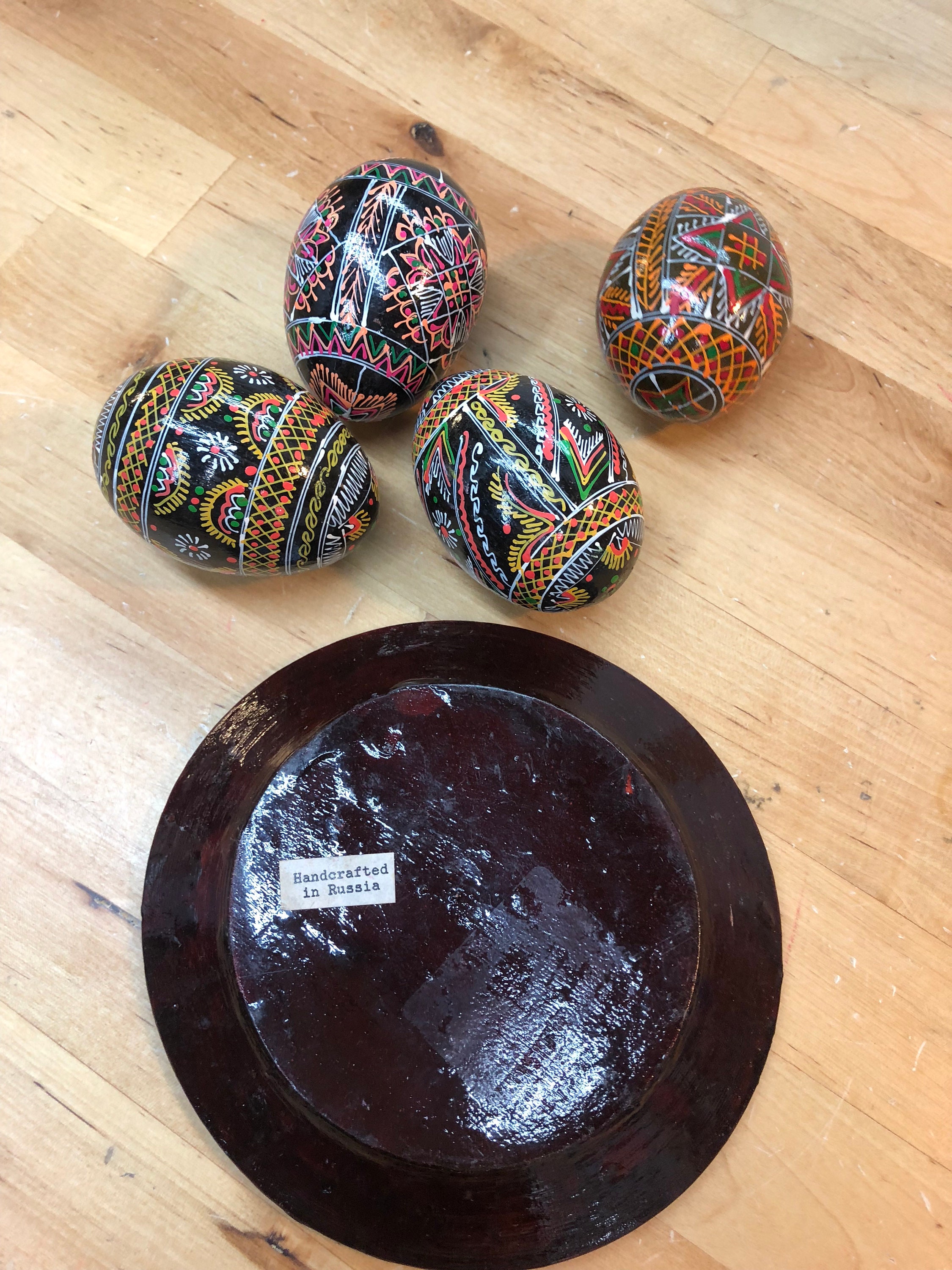 Hand Painted Russian Easter Eggs