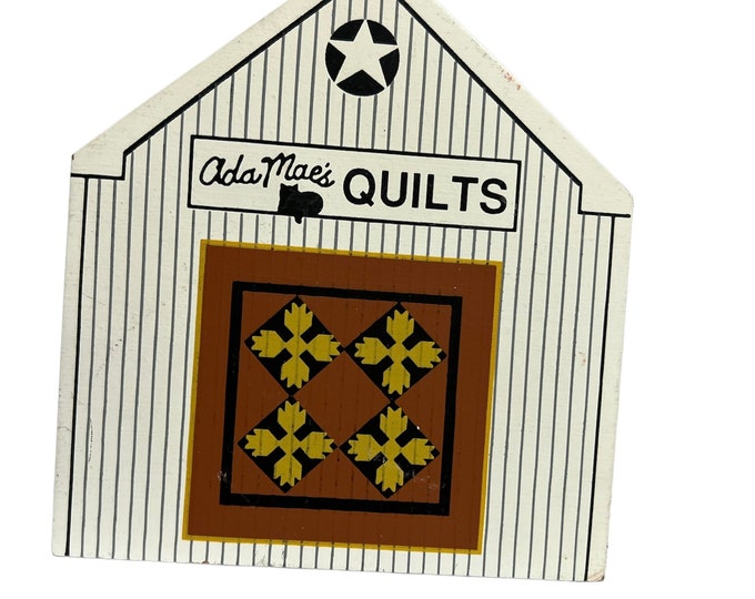 The Cat’s Meow Ada Mae’s Quilt Barn, Ohio Amish Series, Faline Collectible
