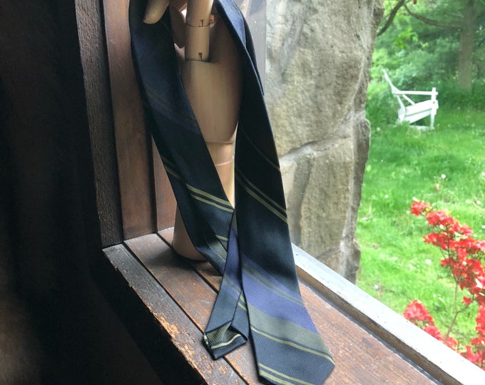 Necktie silk skinny striped, Retro Men's Fashion, Father's Day Gift