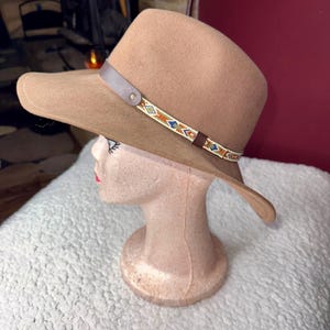 Brown Wool Felt Cowboy Hat: Southwestern Style, Made in USA