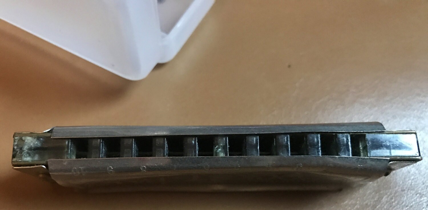 Harmonica Vintage Hohner Intl. Pocket Pal With Case