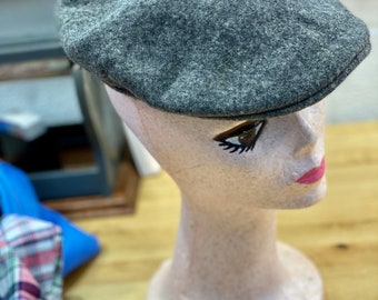 Gray Wool Newsboy Hat Vintage Kangol Cap Unisex Fashion Etsy Canada