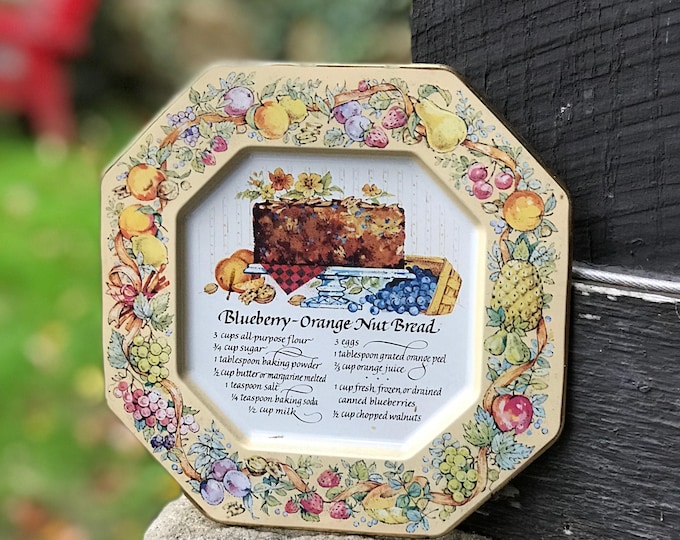 Retro Recipe Tray Hostess Gift, Vintage Kitchen Wall Hanging