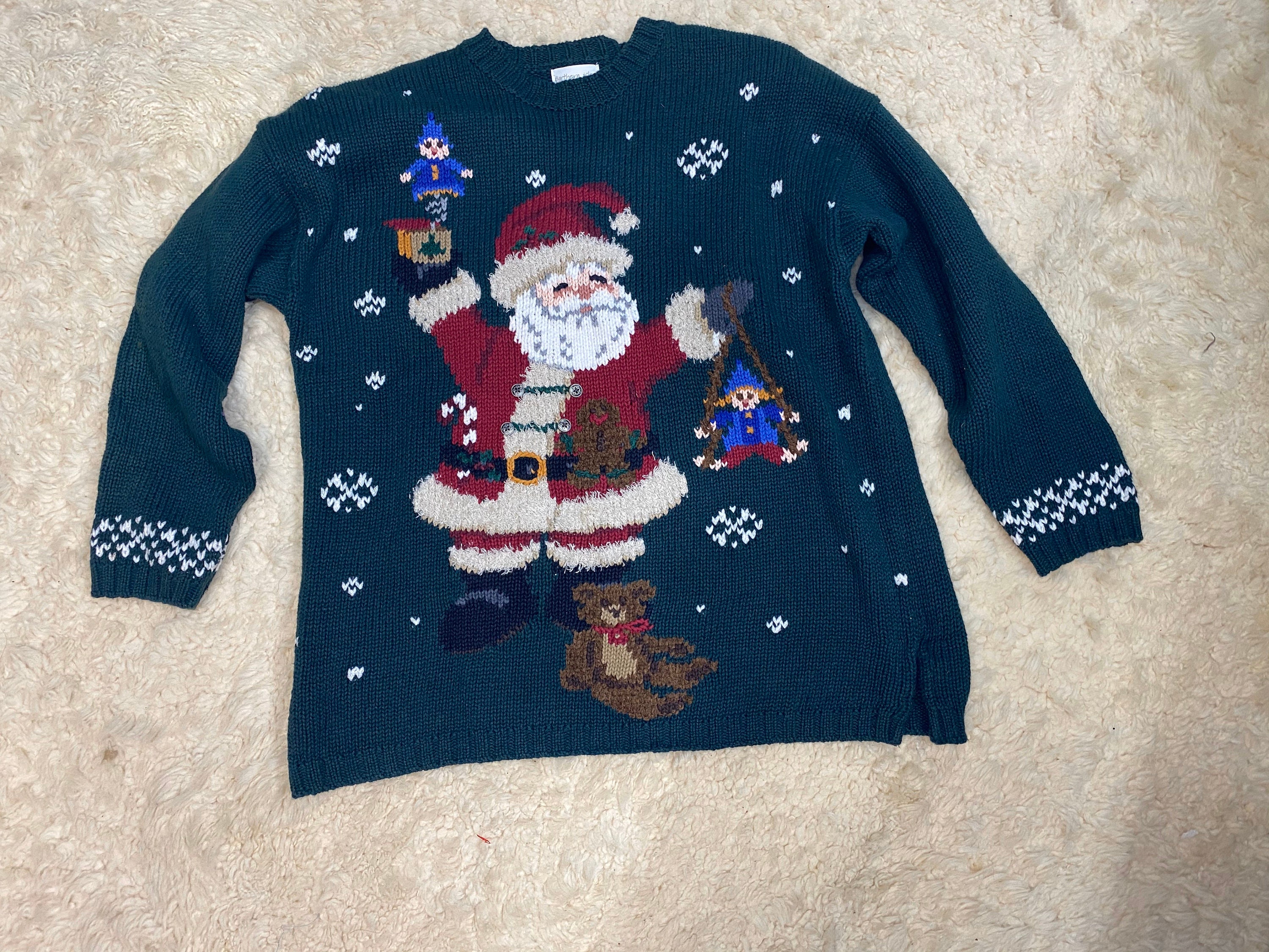 the santa claus christmas sweater