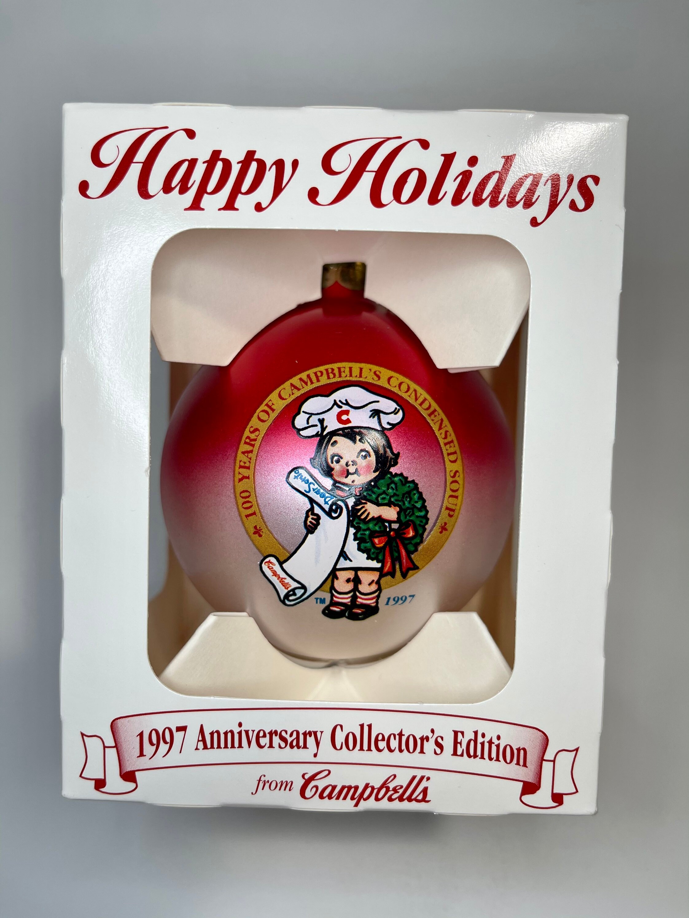 Christmas Tree Ornament Campbells Soup Collectible Ornament Etsy UK