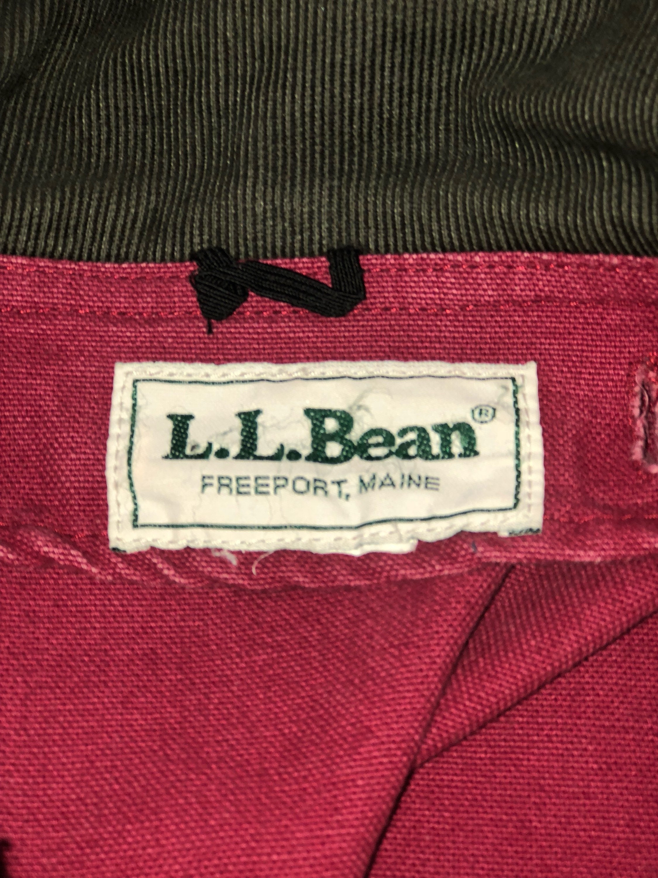 LL Bean Barn Coat - Unisex Farm Coat - Canvas Field Jacket with ...