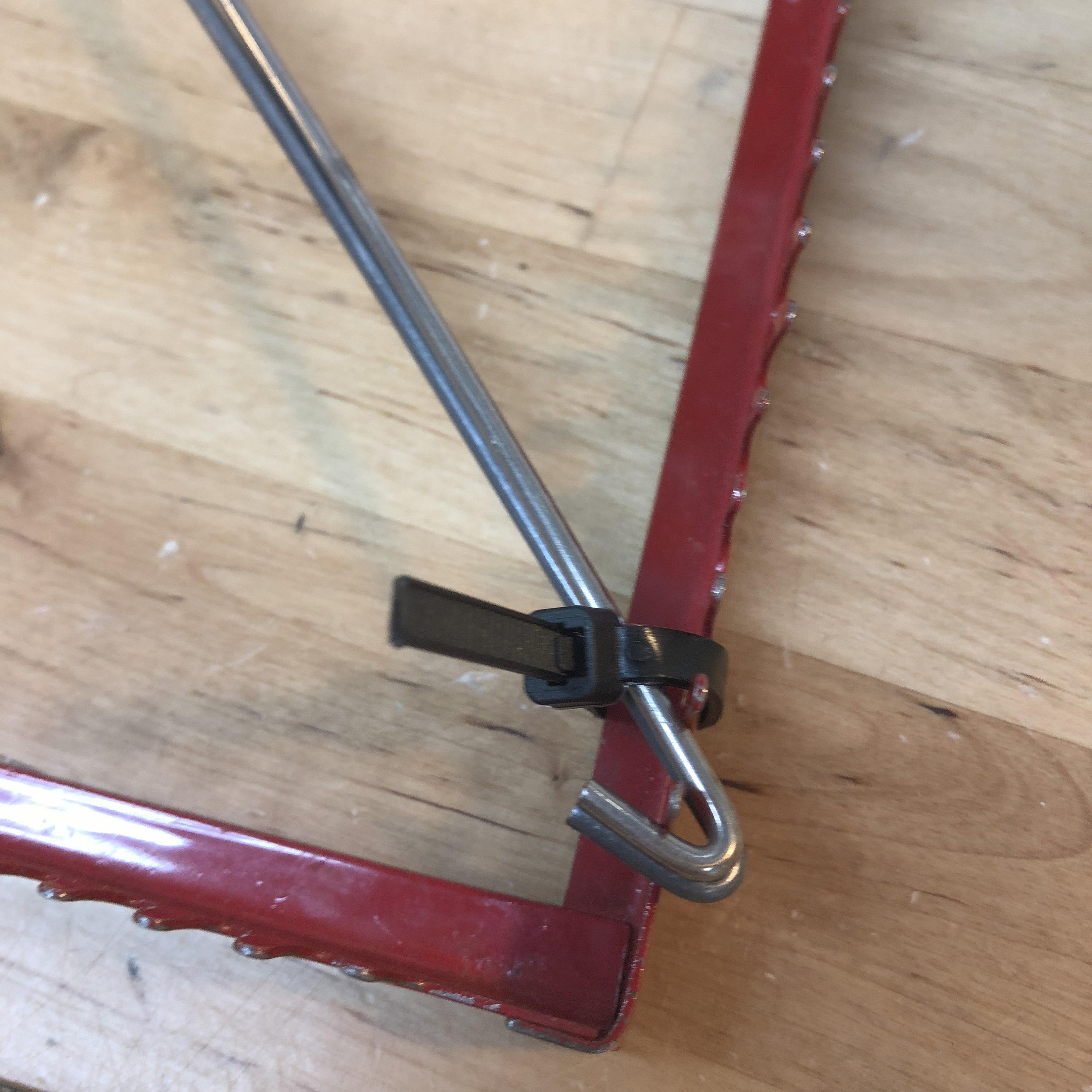 Metal Pot Holder Loom with loops