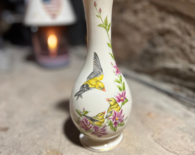 Mother’s Day Gift, Collectible Bird Vase, Gift for Mom