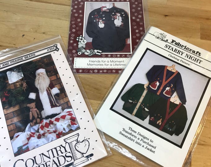 Country Christmas Sewing Patterns, Christmas Sweater Party