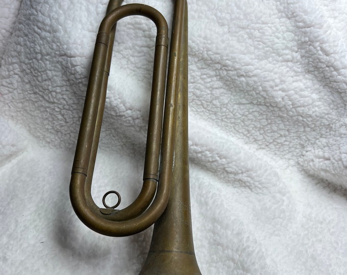 Brass Bugle, Rexcraft US Regulation Boy Scout Militaria