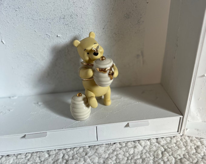 Winnie The Pooh Figurine, Lenox Porcelain Collectible Statue, Nursery Decor