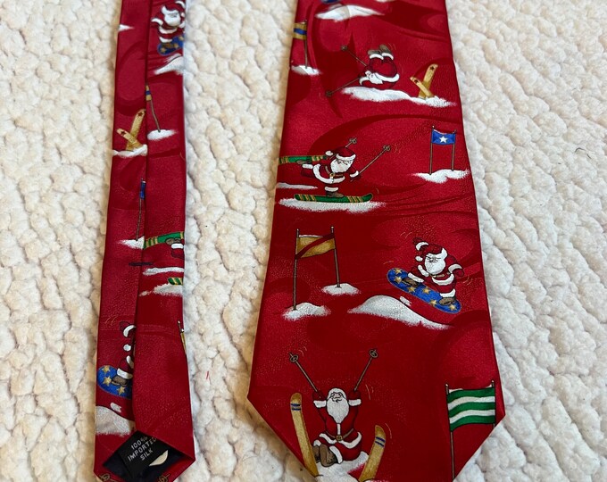 Christmas Santa Claus Tie