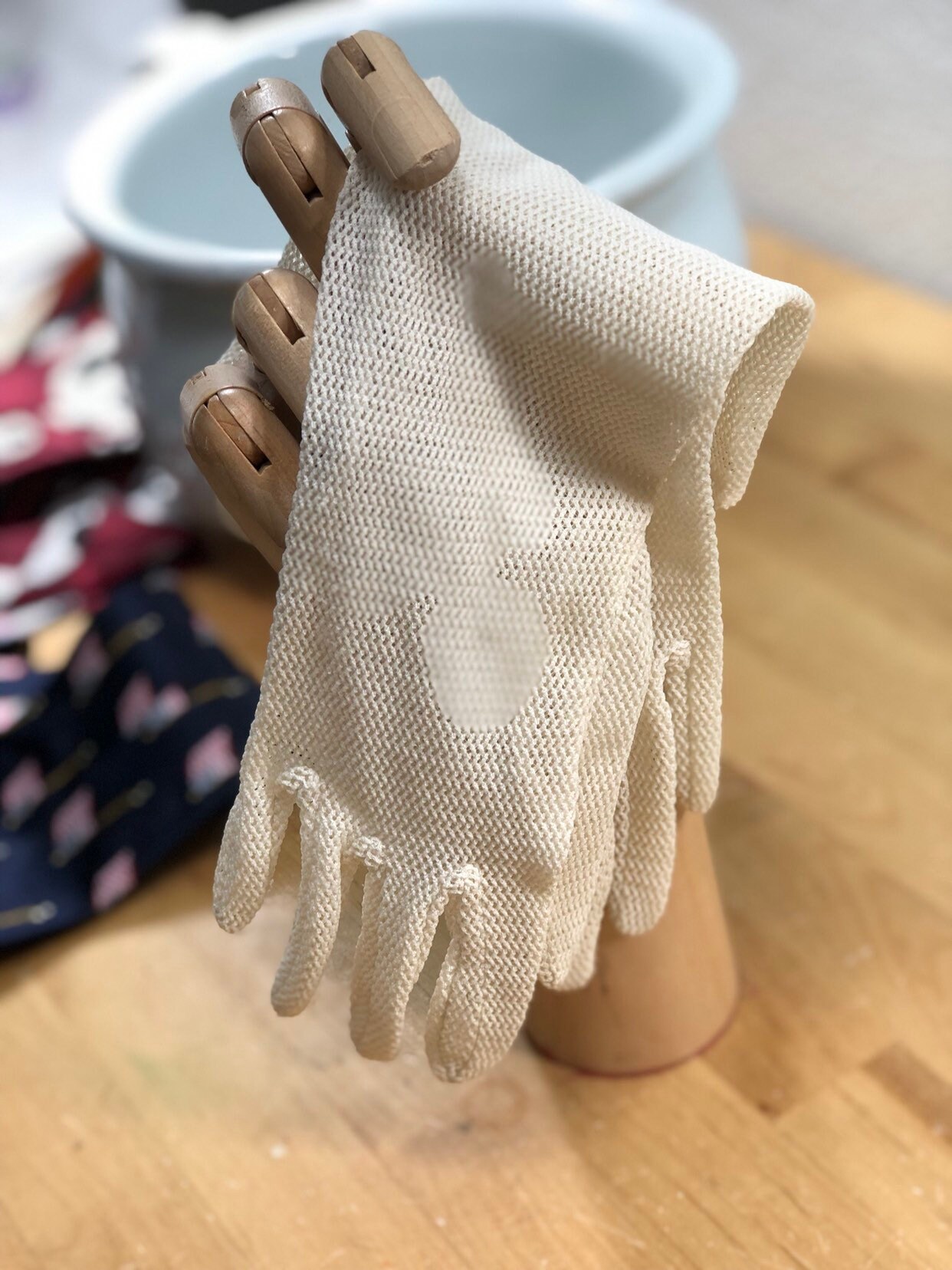 White Women S Fashion Gloves Formal Fish Net Gloves Costume Gloves