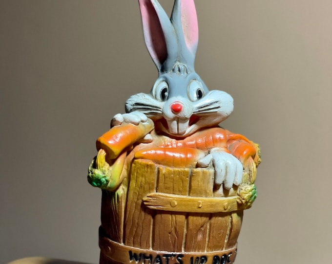 Bugs Bunny Bank, Vintage Warner Brothers Collectible, What’s Up Doc