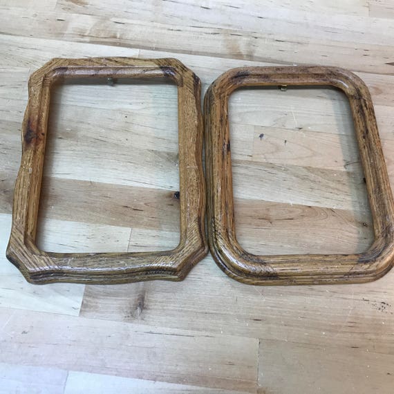 Oak Wood Frames Without Glass Needlecraft Image 0