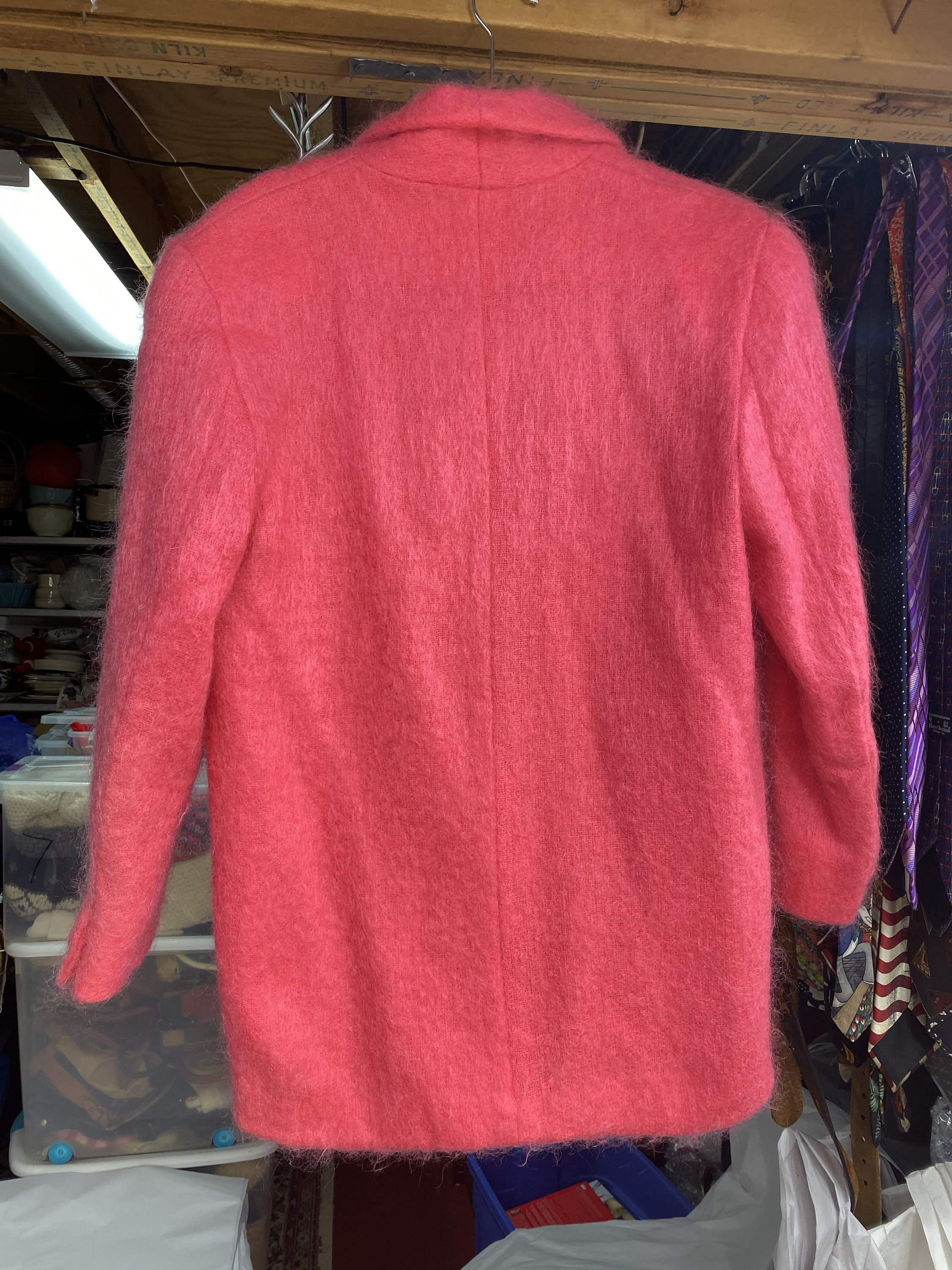 Mohair Womens Jacket Vintage Wool Jacket Boho Coat Etsy