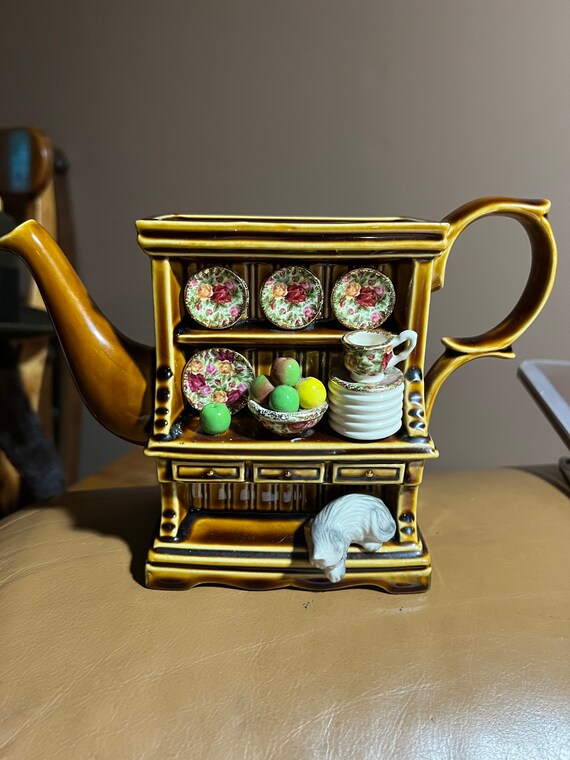 Royal Doulton Old Country Roses Teapot Figurine Vintage Etsy