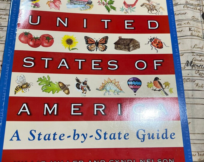 United States of America Book, A State By State Guide, USA Reference