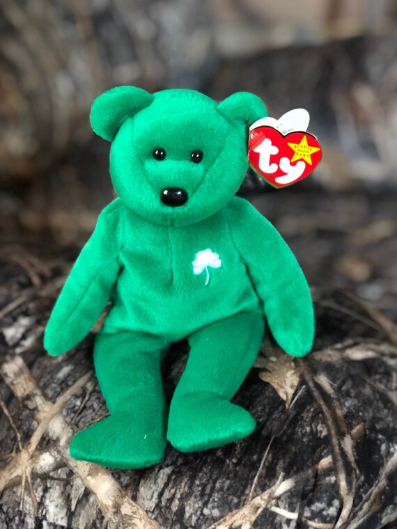 shamrock beanie baby