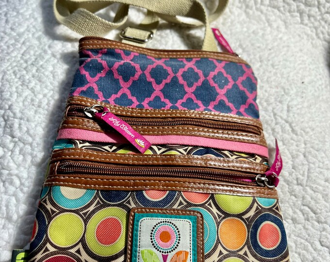 Colorful Cross Body Bag,