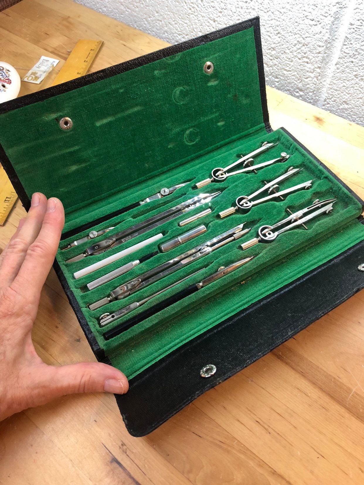 Mechanical Drawing Tool Set Vintage Drawing Tools Drafting Kit