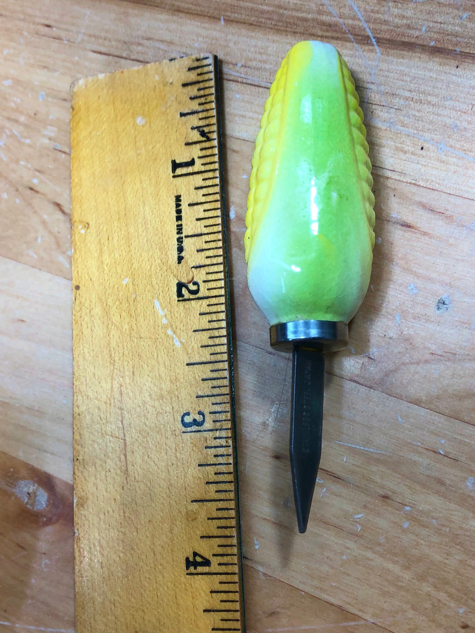 Corn Plates and Holders Vintage Ceramic Corn On the Cob Serving Plates and Mini Corn Holder