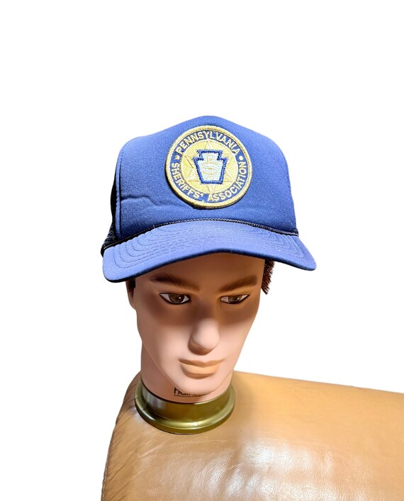 vintage trucker hat sheriffs Gem