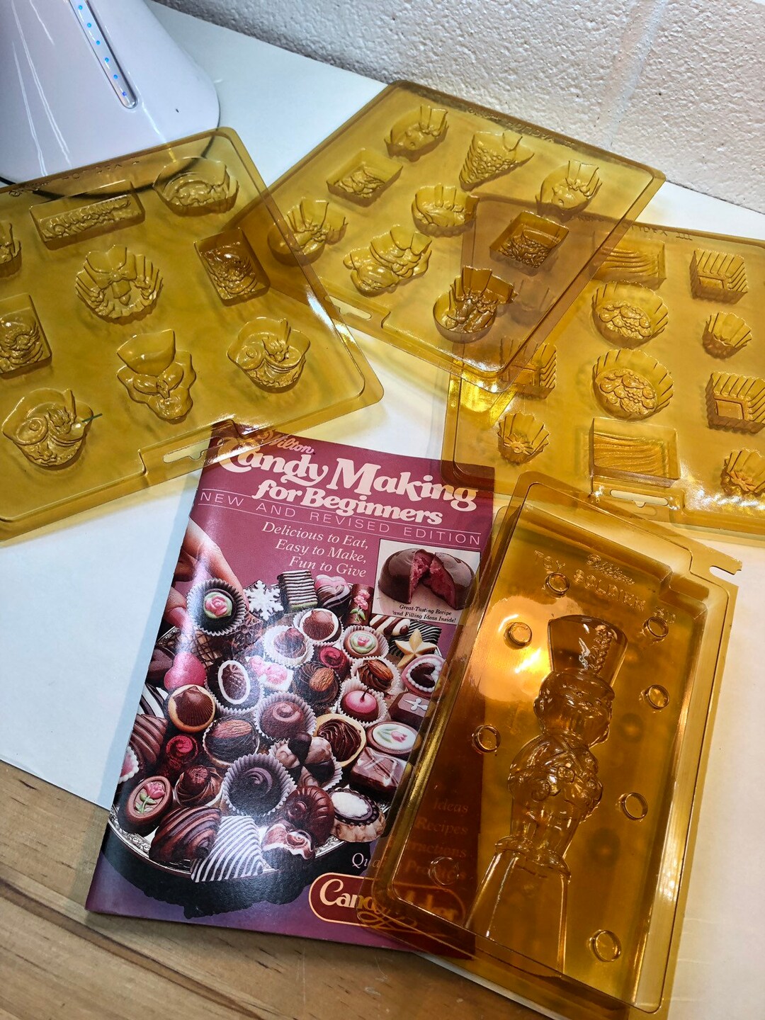 Candy Molds and Candy Making Book, Christmas Candy Craft Etsy
