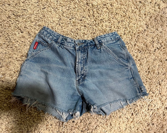 Jean Shorts, Denim Cut Offs, Booty Short, Unisex