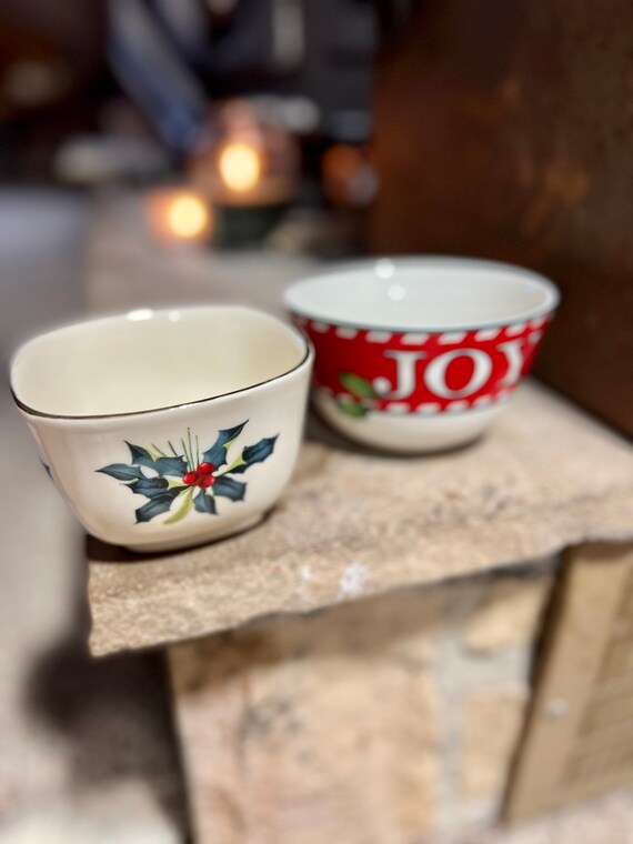 Holiday 2025 serving bowls