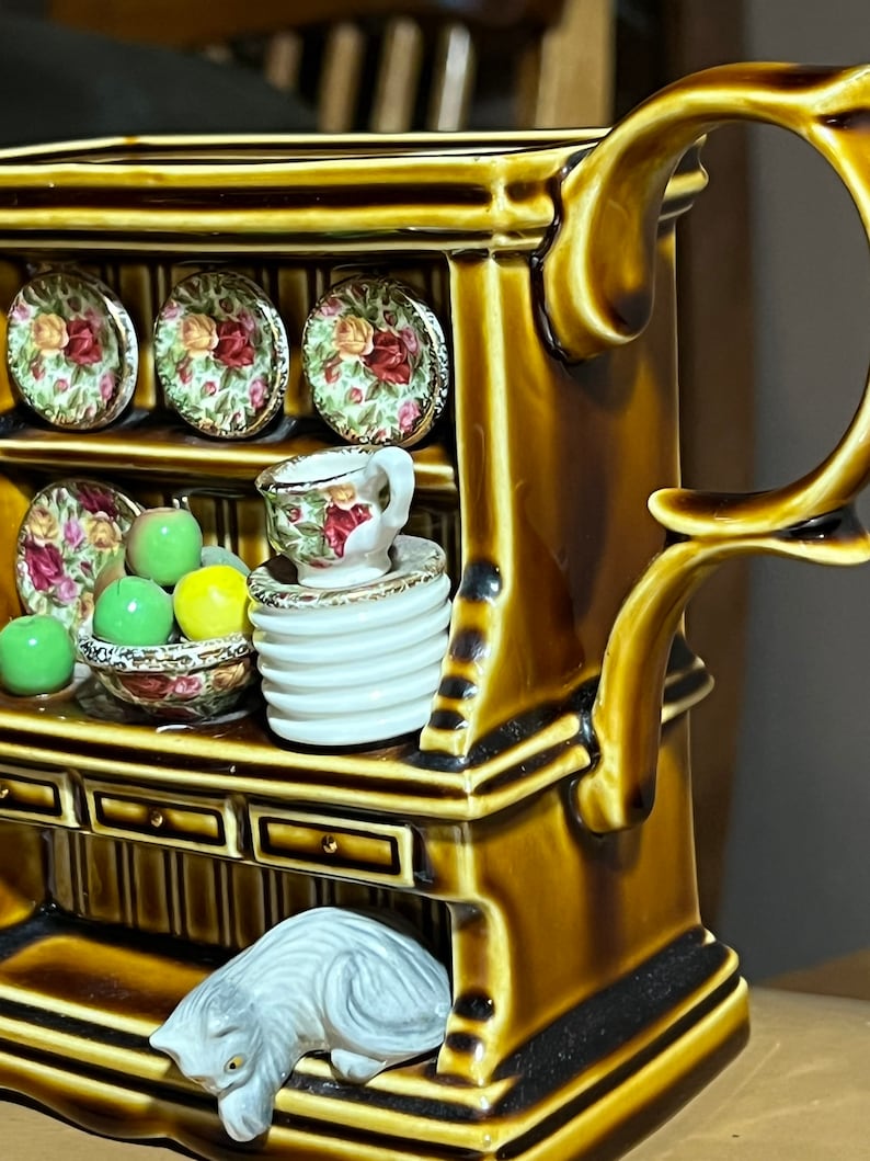 Royal Doulton Old Country Roses Teapot Figurine Vintage Etsy