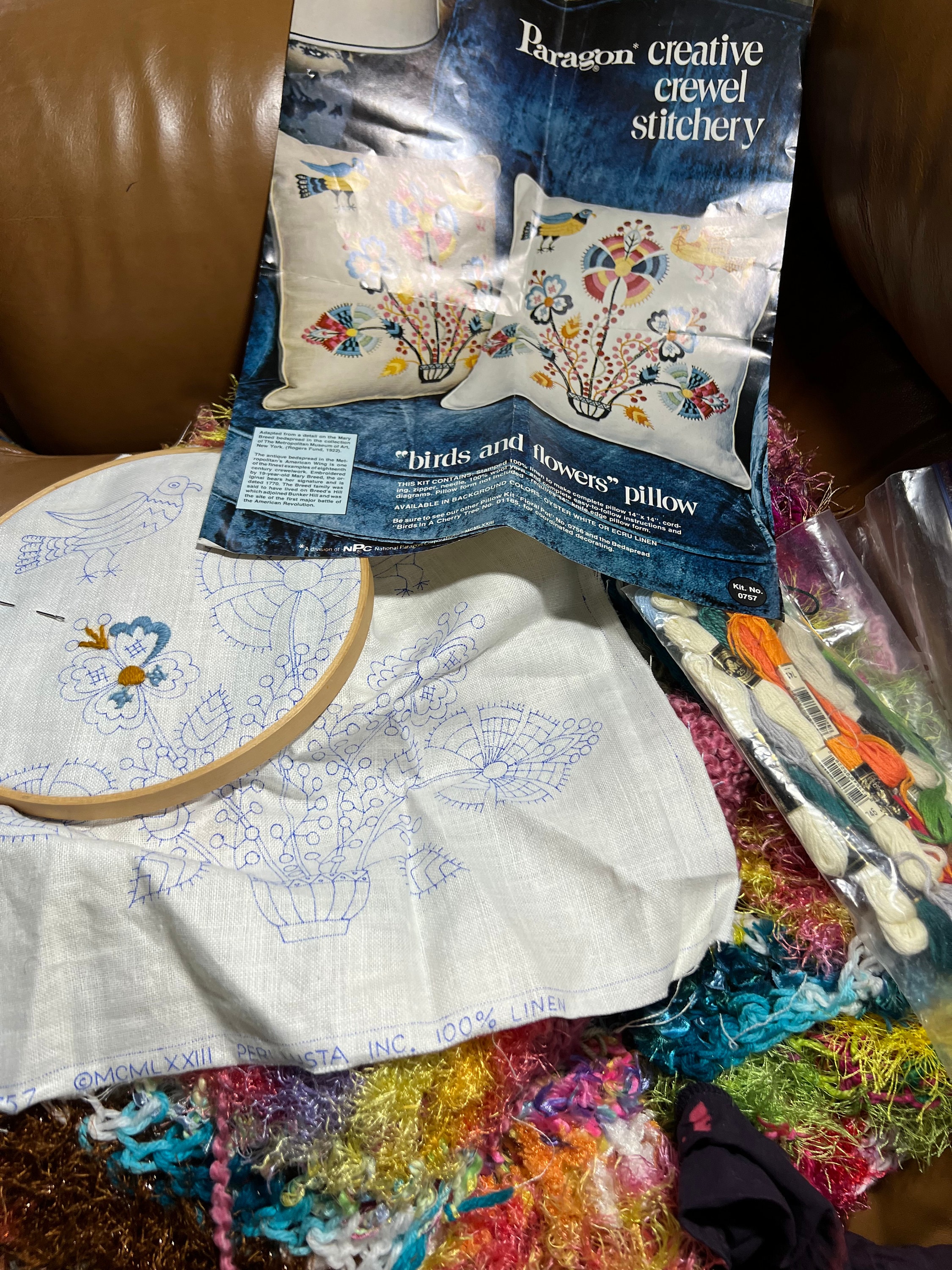 Tree Crewel Embroidery Kit