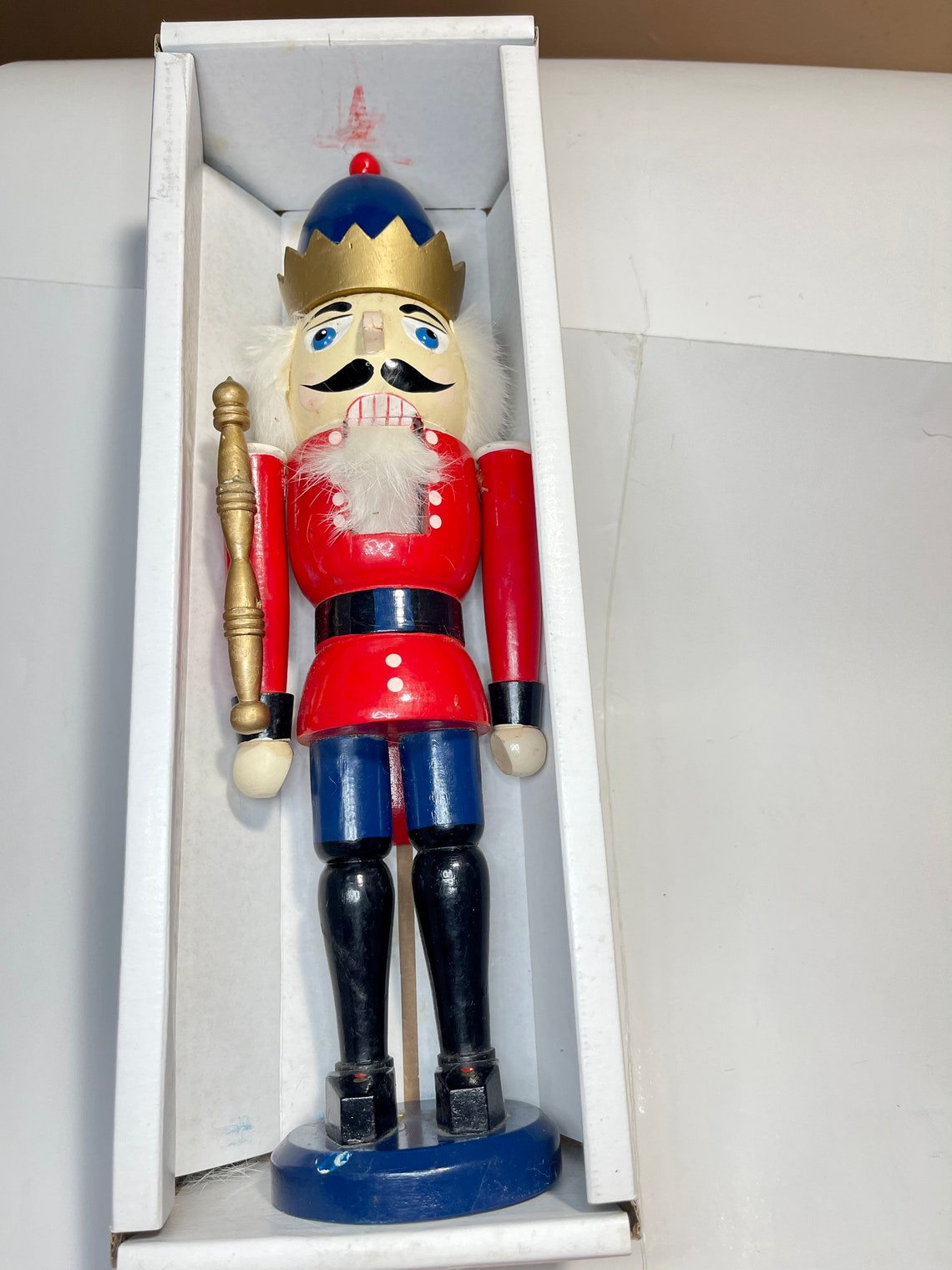 Large Nutcracker Soldier Vintage Nutcracker Collectible Etsy