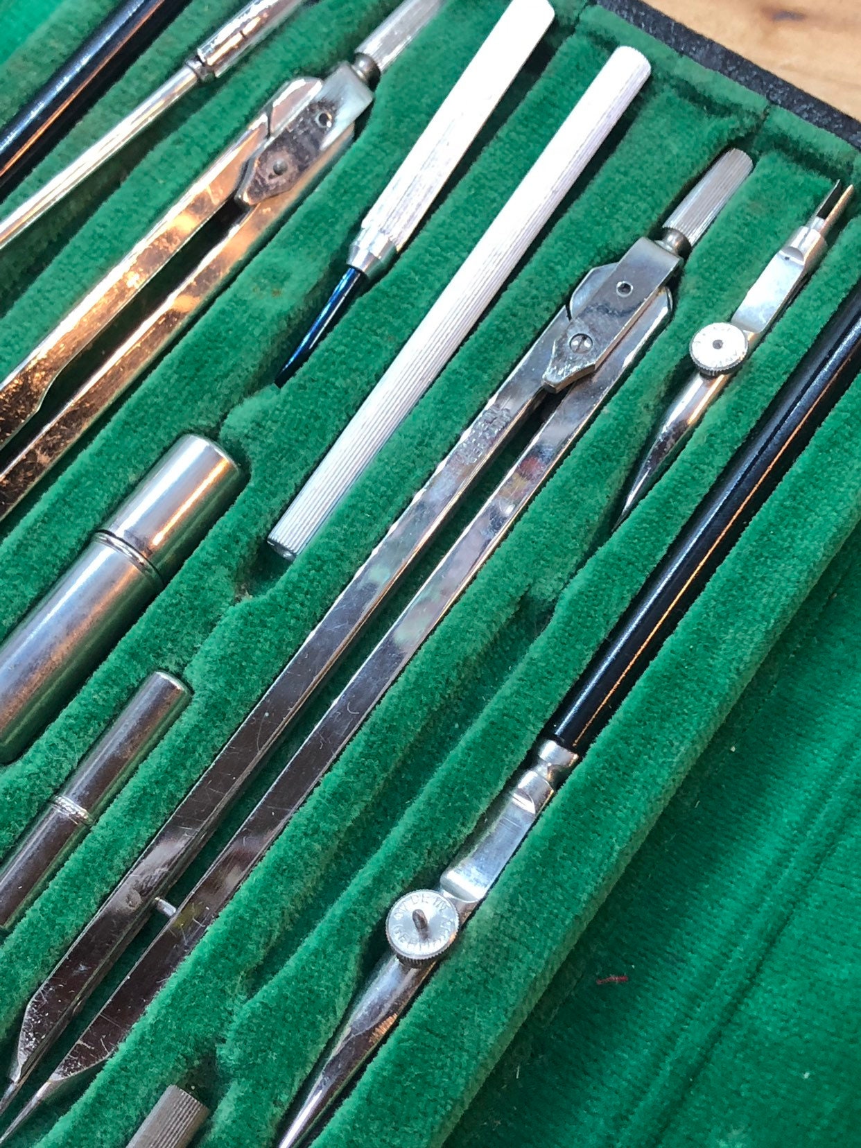 Mechanical Drawing Tool Set Vintage Drawing Tools Drafting Kit