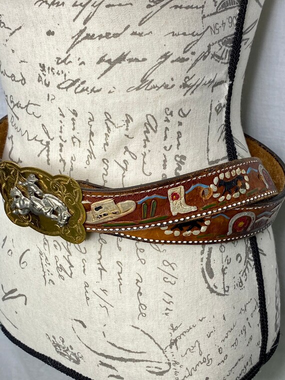 Country Western Belt, Cowboy Belt, Cowgirl Belt, S