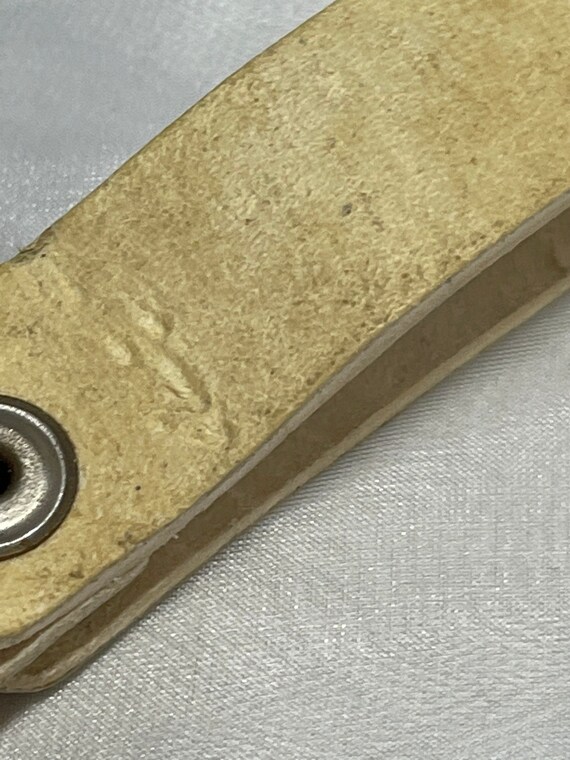 Horse Shoe Keychain, Leather Unisex Key Holder, G… - image 5
