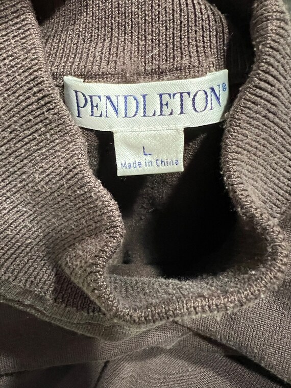 pendleton silk mock turtleneck