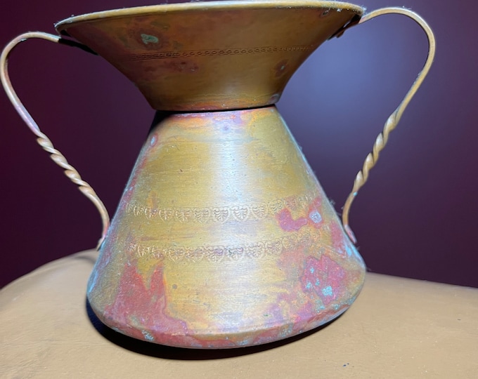 Copper Pitcher, Mini Copper Jug, Vase